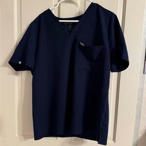 Figs navy Catrina xl scrub top